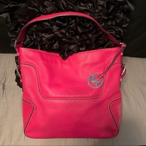 Michael Kors Brookville Shoulder Bag - Raspberry